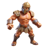 wonderful creative Powerful 3D Gladiator Illustration high quality png