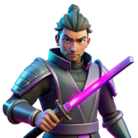 impressive rustic 3D Render of a Warrior high resolution png