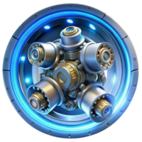 impressive creative Futuristic Technology Advanced Robotic Mechanism authentic png