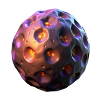 serene creative 3D Render of a Cosmic Sphere high resolution png