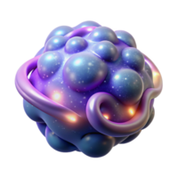 wonderful classic 3D Abstract Bubble Universe Render high resolution png