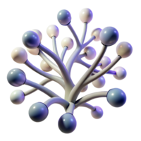 magnificent abstract Abstract Network Structure Nodes and Connections high resolution png