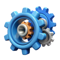 wonderful classic Interlocking Gears System Mechanics Efficiency high resolution png