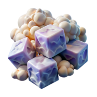 extraordinary rustic Abstract 3D Render Cubes and Spheres authentic png