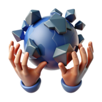 Global Challenges Protecting Our Fragile World png