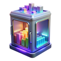elegant contemporary Automated Data Processing Unit Efficient Storage and Analysis genuine png