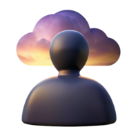 beautiful rustic Cloud Computing User Data and the Digital Sunset authentic png