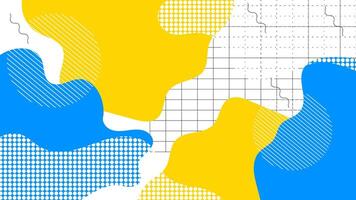 Abstract pop art color pattern background. geometric design vector