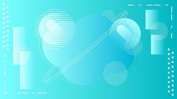 Modern Abstract art color with geometric lines background vector