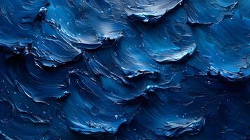 Abstract Blue Paint Texture Background Illustration photo