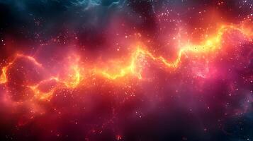Abstract Background with Red and Yellow Lights photo