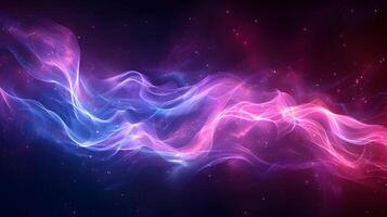 Abstract Background with Wavy Lines and Sparkle photo