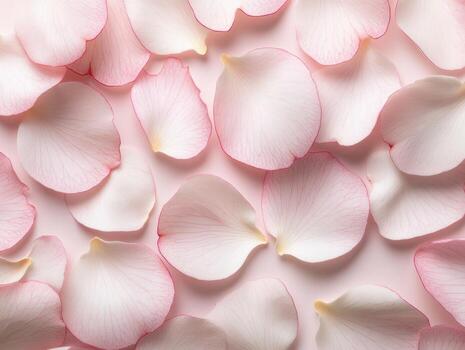 Elegant cherry blossom petals seamless pattern for spring design projects photo