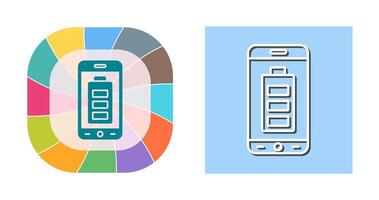 Mobile Battery Vector Icon