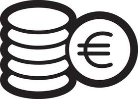 Money exchange payment icon symbol vector image. Illustration of the dollar currency coin graphic design image