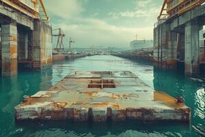 A boat in the water photo