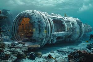 The underwater city of the future photo