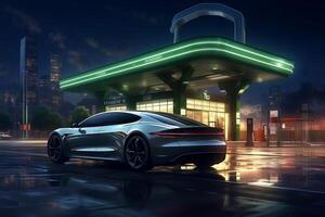 Porsche mission e concept car photo