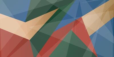 Abstract fractal 3D background with blue, red, green and brown colors. Suitable design for banner wallpaper etc. Eps10 vector