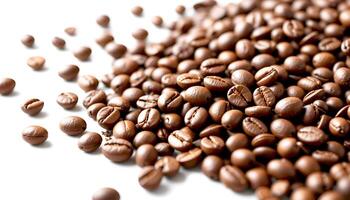 Coffee beans background photo
