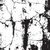 Distorted and Rough Grunge Banner with Torn and Messy Strokes vector