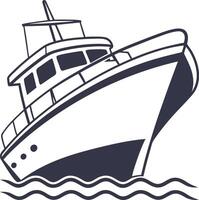 Ship Simple logo vector