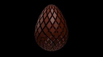 Different Shapes Creating An Easter Egg video