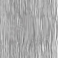 PrintSeamless design for textiles, wallpapers, and prints. Hand drawn thin black wavy vertical lines pattern on a white background. vector