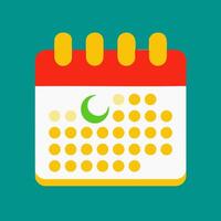 Calendar with Date Marker vector