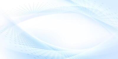 Abstract blue background with white lines vector
