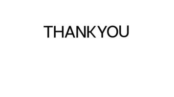 Animated end screen with Thank You for Watching text. Perfect for videos, presentations, digital content. Smooth transition and engaging typography make it ideal for closing scenes in media projects. video