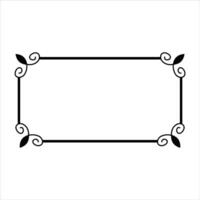 frame Illustration on a white background vector