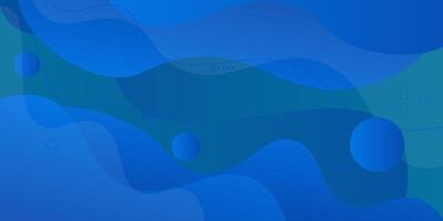 Liquid blue 3D background with blue gradient 3D design. Modern trendy color geometric pattern. Wave background. Abstract flyer. Colorful geometric poster background. Eps10 vector