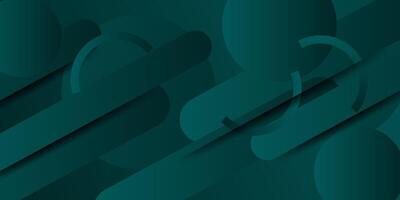 Geometric dynamic background with green rectangles with rounded edges. Stock illustration for background. Eps10 vector