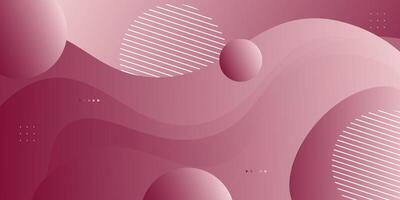 Abstract bright wave banner background with purple color combination. Creative and colorful simple horizontal pattern. Eps10 vector