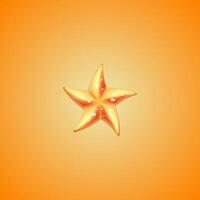 star shaped cookie butter with added sugar sprinkles vector