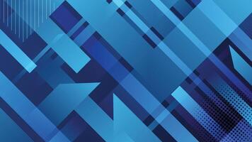 High-resolution abstract blue geometric background featuring futuristic digital shapes, diagonal patterns, and modern tech-inspired aesthetics. Ideal for wallpapers, presentations, and designs. vector
