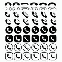 Call Icon, phone icon vector