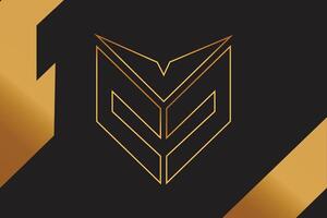 Logo for website as 'Y' 'M' and 'T' word vector