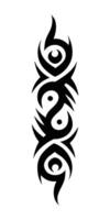 Tribal Tattoo Concept for Print and Digital Use vector