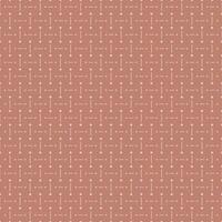 Abstract square red seamless pattern with dots and lines vector