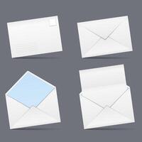 Open and closed envelopes vector