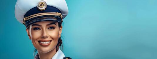 Cheerful Cruise Ship Attendant at Work A Portrait of Exceptional Service and Customer Satisfaction photo