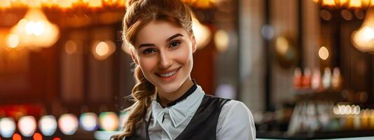 Cheerful Casino Host Dedicated to Providing Exceptional Gaming Experience photo