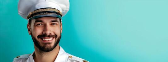 Cheerful Cruise Director Excelling in Job Portrait photo