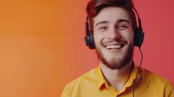Cheerful Young Professional Excelling in Customer Service Role with Dedication and Enthusiasm photo
