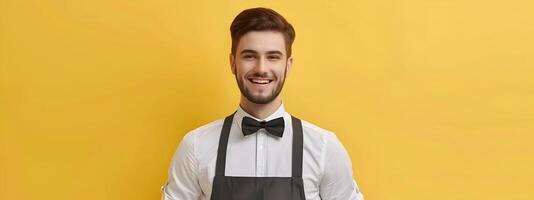 Enthusiastic Young Manager Excelling in Work Responsibilities with a Smile photo