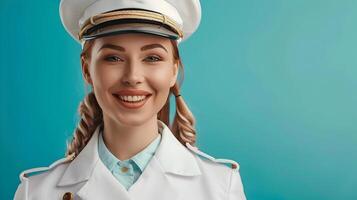 Enthusiastic Cruise Ship Attendant Embodying Premium Service and Unforgettable Experiences photo