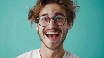 Happy Entertainment Specialist Excelling in Job Portrait Showcasing Professional Excellence photo