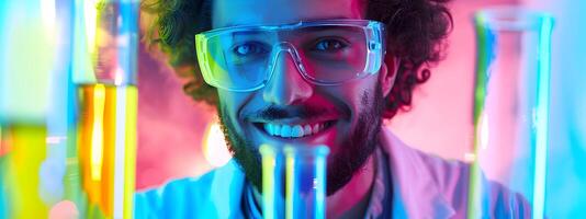 Happy Young Atmospheric Scientist Excels in Weather Research and Forecasting photo